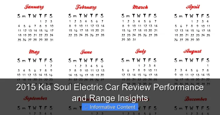 2015 Kia Soul Electric Car Review Performance and Range Insights