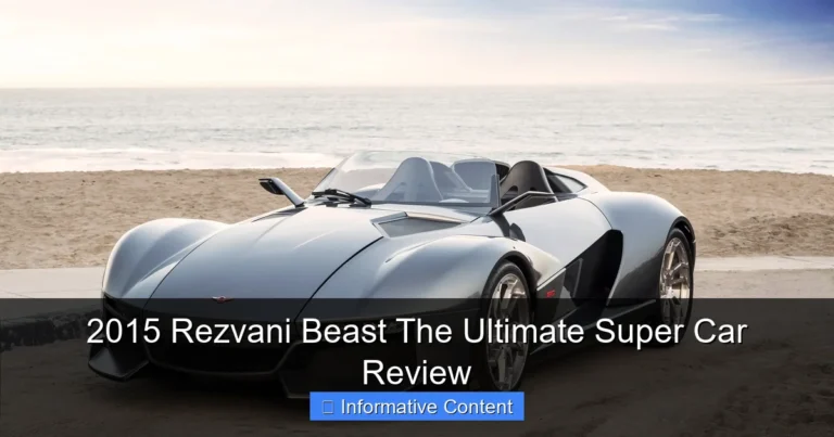 2015 Rezvani Beast The Ultimate Super Car Review
