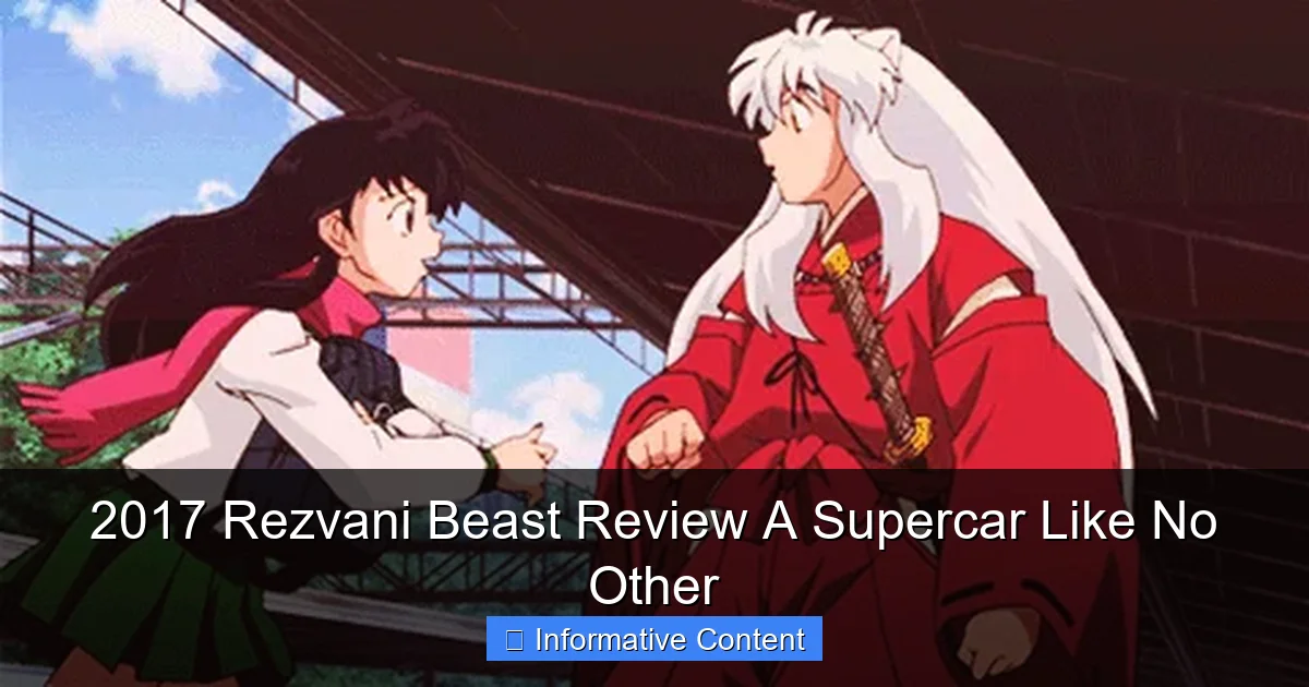 2017 Rezvani Beast Review A Supercar Like No Other