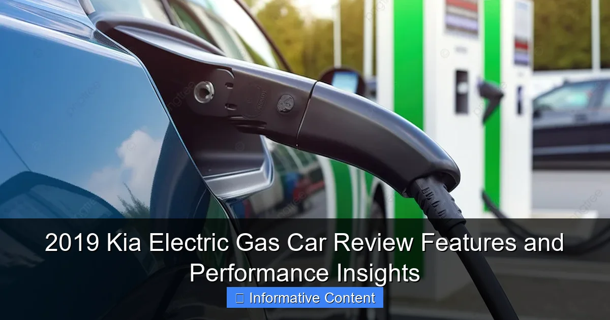 2019 Kia Electric Gas Car Review Features and Performance Insights