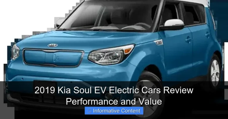 2019 Kia Soul EV Electric Cars Review Performance and Value