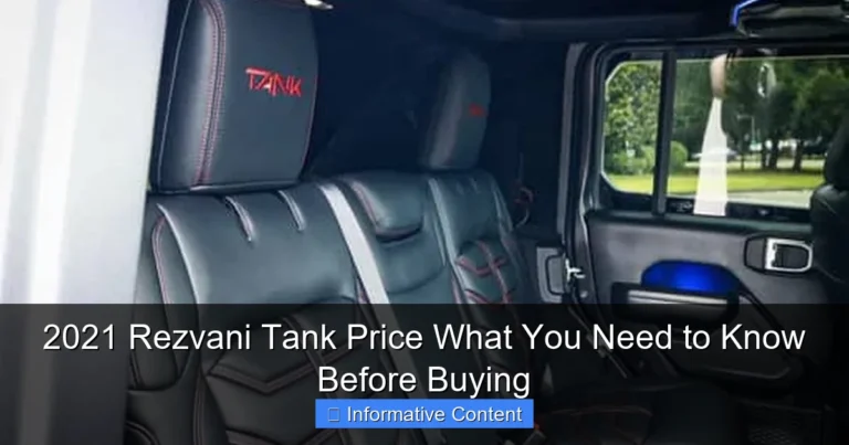 2021 Rezvani Tank Price What You Need to Know Before Buying