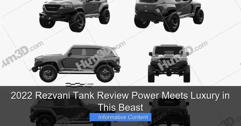 2022 Rezvani Tank Review Power Meets Luxury in This Beast