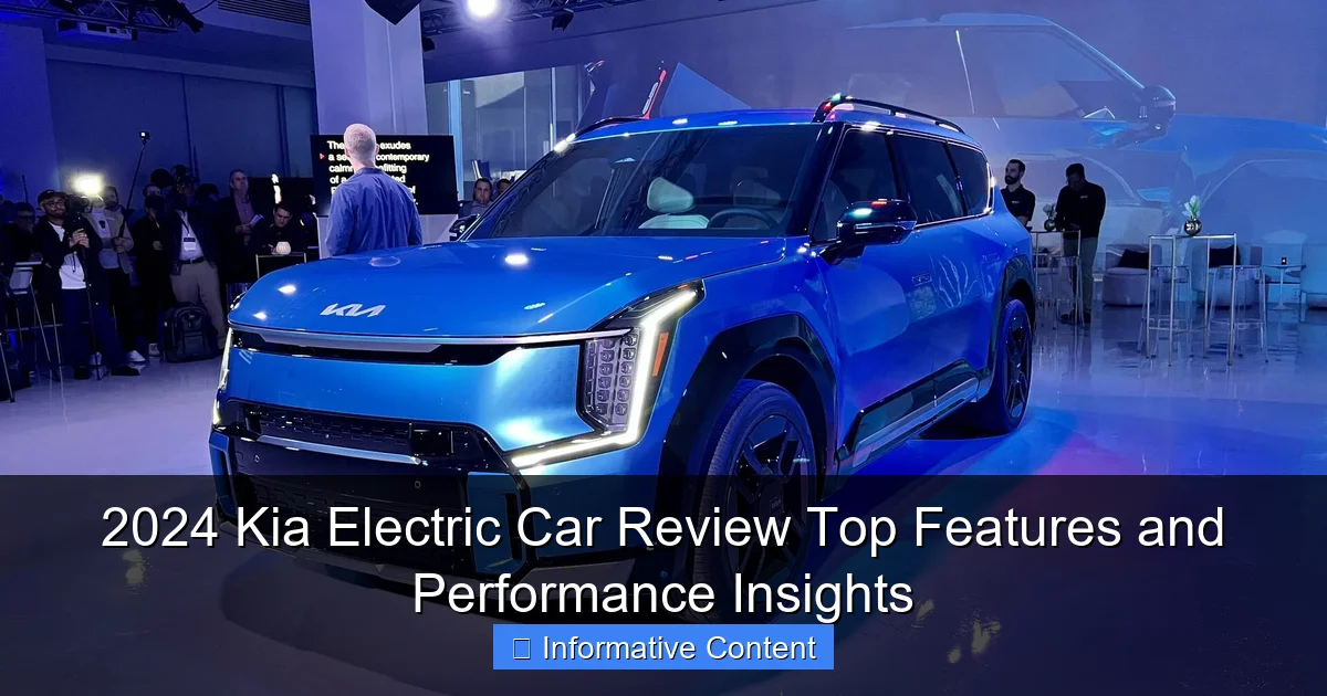 2024 Kia Electric Car Review Top Features and Performance Insights