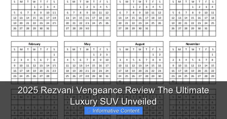 2025 Rezvani Vengeance Review The Ultimate Luxury SUV Unveiled