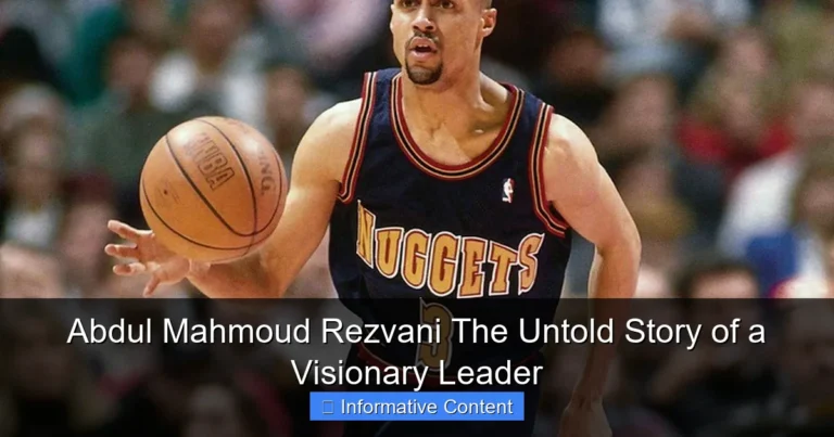 Abdul Mahmoud Rezvani The Untold Story of a Visionary Leader