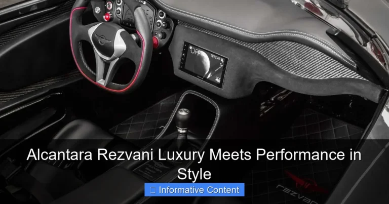 Alcantara Rezvani Luxury Meets Performance in Style