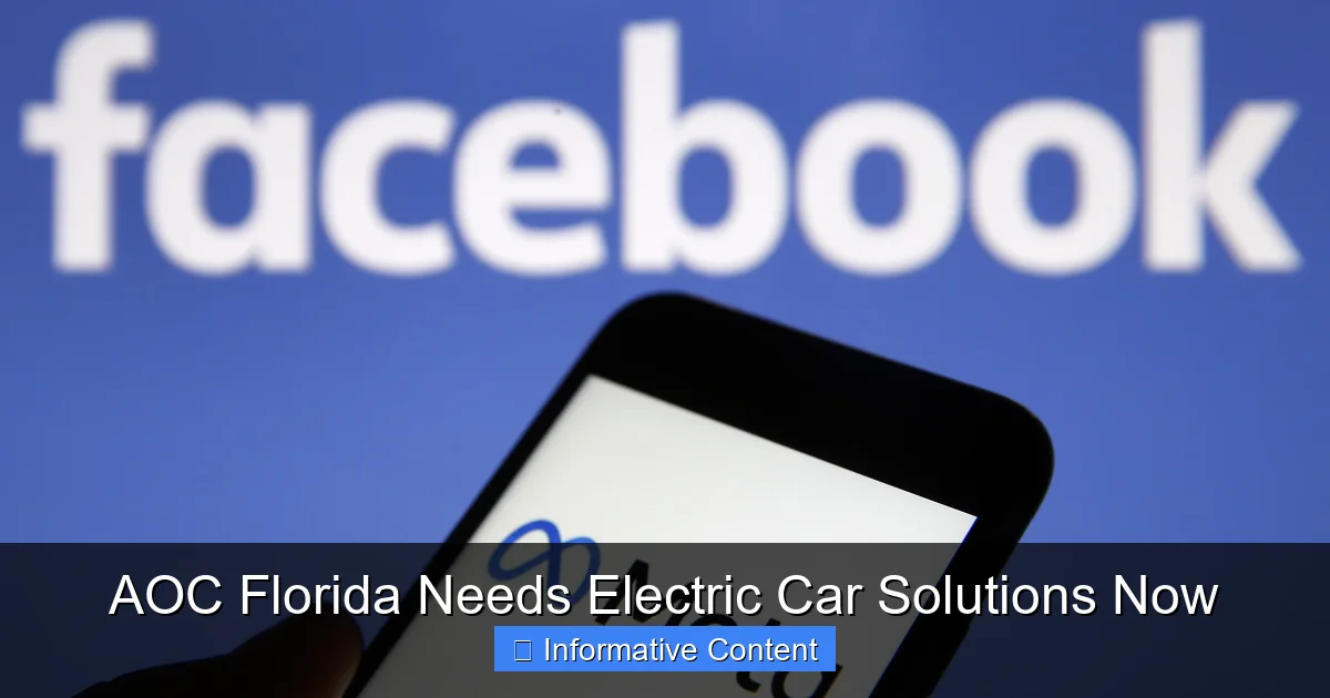 AOC Florida Needs Electric Car Solutions Now