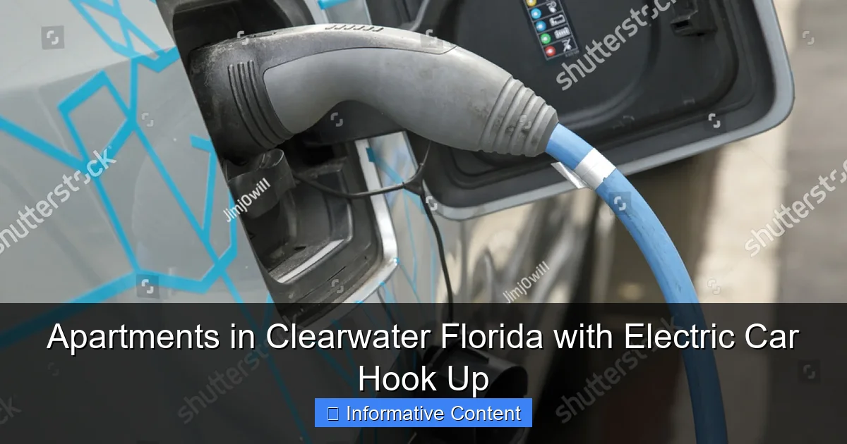 Apartments in Clearwater Florida with Electric Car Hook Up