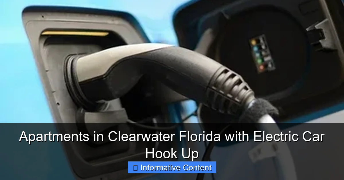 Apartments in Clearwater Florida with Electric Car Hook Up