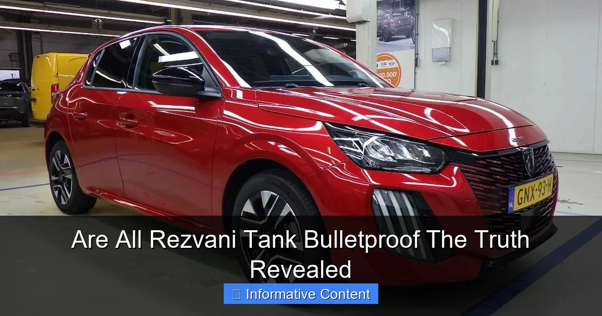 Are All Rezvani Tank Bulletproof The Truth Revealed