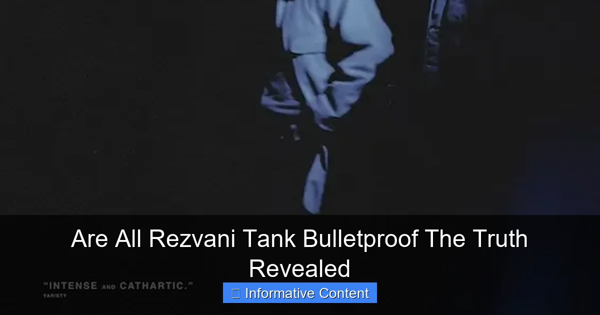 Are All Rezvani Tank Bulletproof The Truth Revealed
