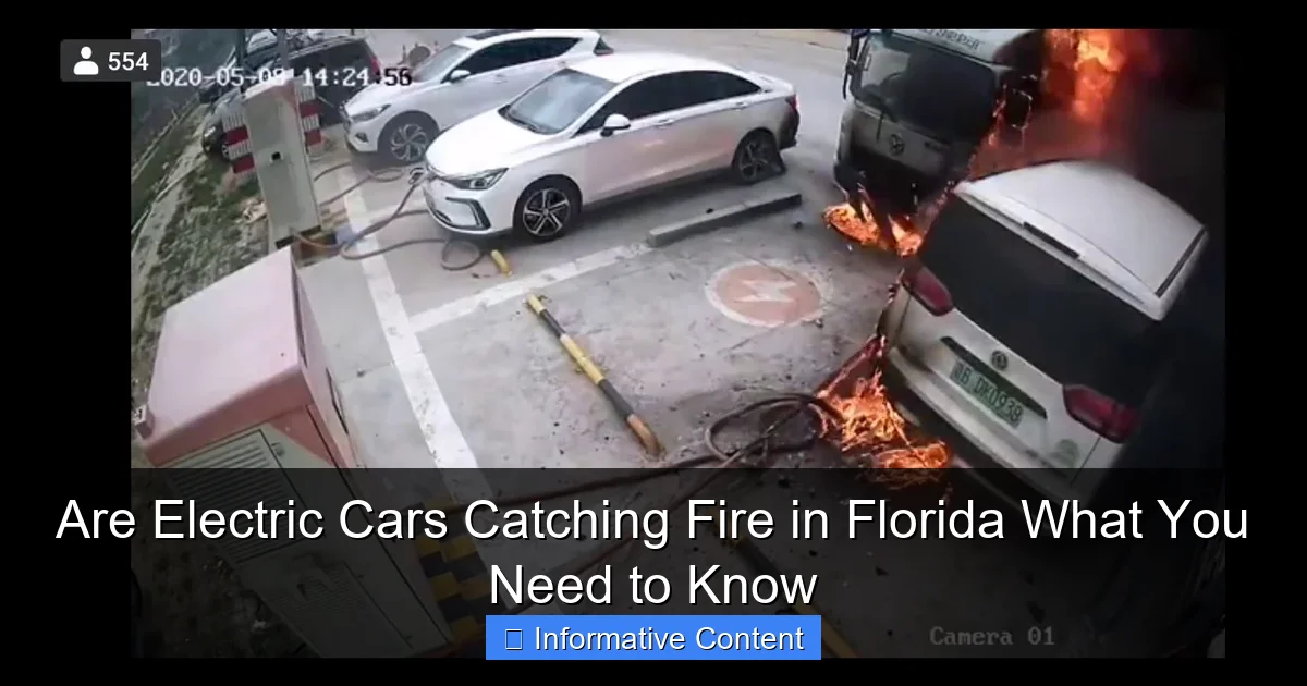 Are Electric Cars Catching Fire in Florida What You Need to Know