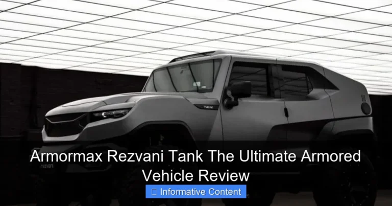 Armormax Rezvani Tank The Ultimate Armored Vehicle Review