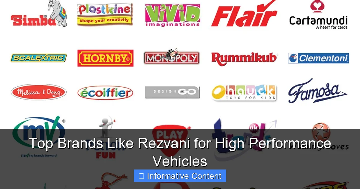 Top Brands Like Rezvani for High Performance Vehicles