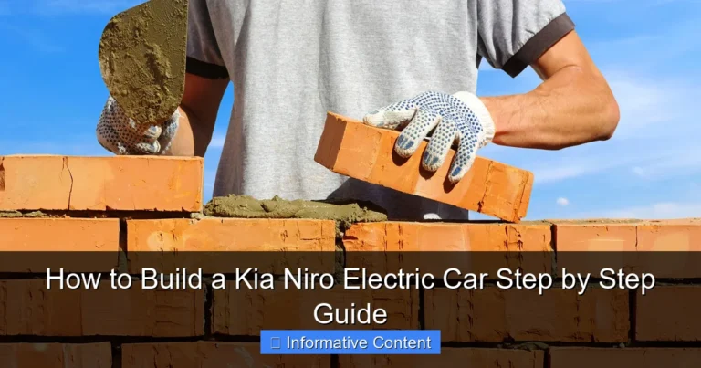 How to Build a Kia Niro Electric Car Step by Step Guide
