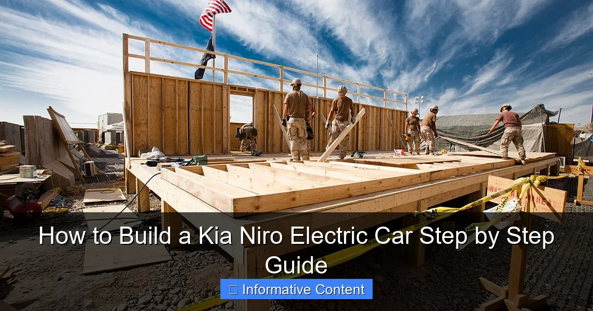 How to Build a Kia Niro Electric Car Step by Step Guide