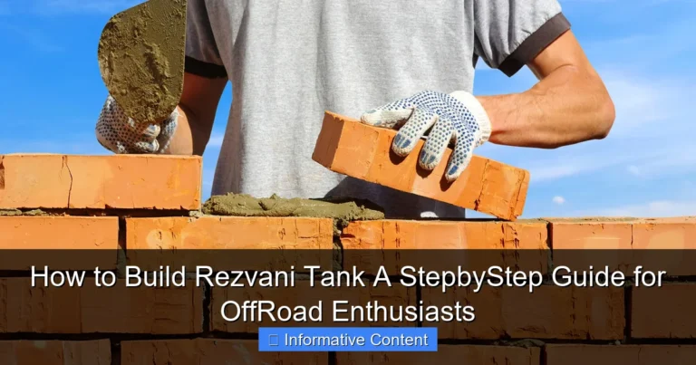 How to Build Rezvani Tank A StepbyStep Guide for OffRoad Enthusiasts