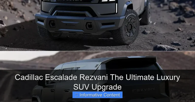 Cadillac Escalade Rezvani The Ultimate Luxury SUV Upgrade