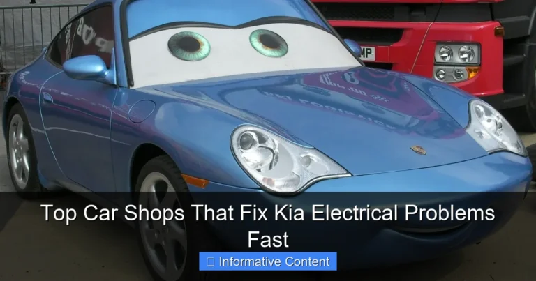 Top Car Shops That Fix Kia Electrical Problems Fast