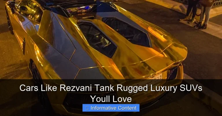 Cars Like Rezvani Tank Rugged Luxury SUVs Youll Love