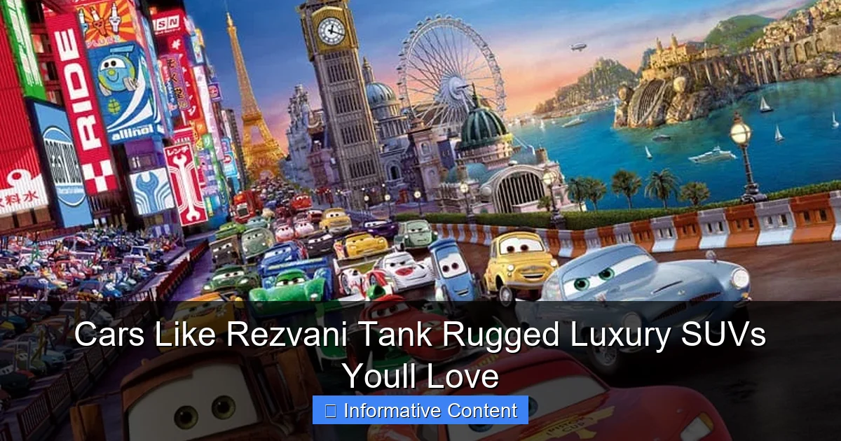 Cars Like Rezvani Tank Rugged Luxury SUVs Youll Love