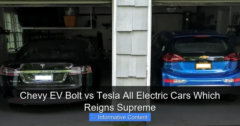 Chevy EV Bolt vs Tesla All Electric Cars Which Reigns Supreme