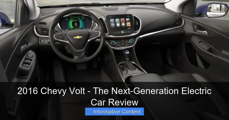 2016 Chevy Volt - The Next-Generation Electric Car Review