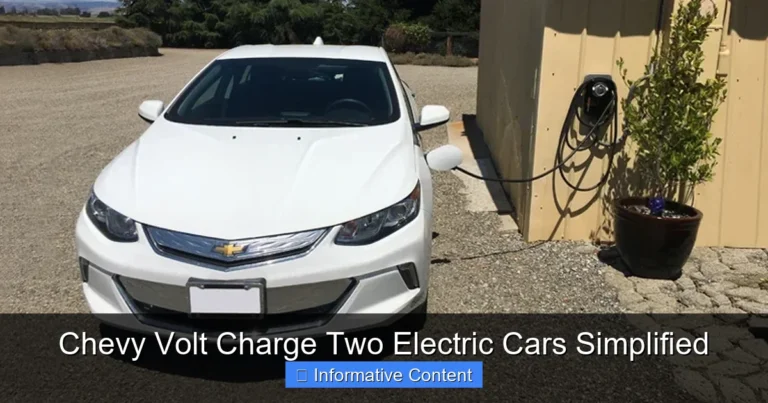 Chevy Volt Charge Two Electric Cars Simplified