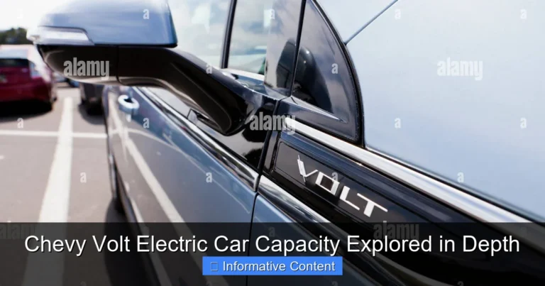 Chevy Volt Electric Car Capacity Explored in Depth