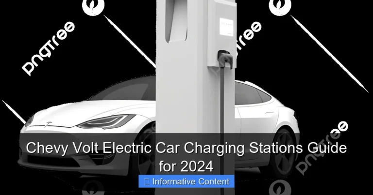 Chevy Volt Electric Car Charging Stations Guide for 2024