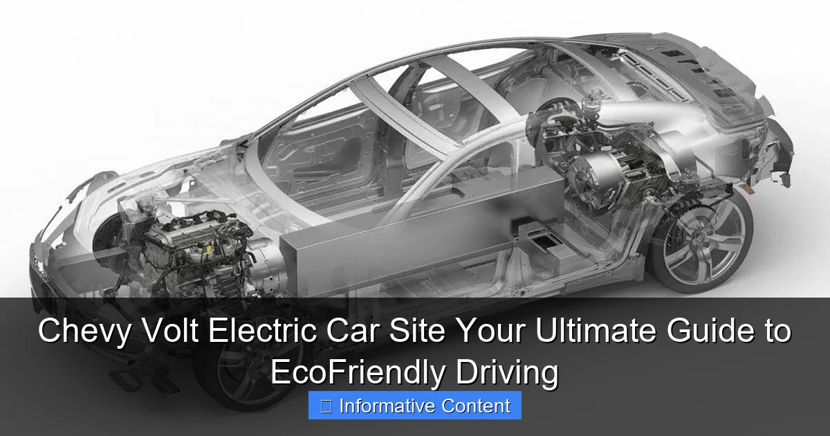 Chevy Volt Electric Car Site Your Ultimate Guide to EcoFriendly Driving