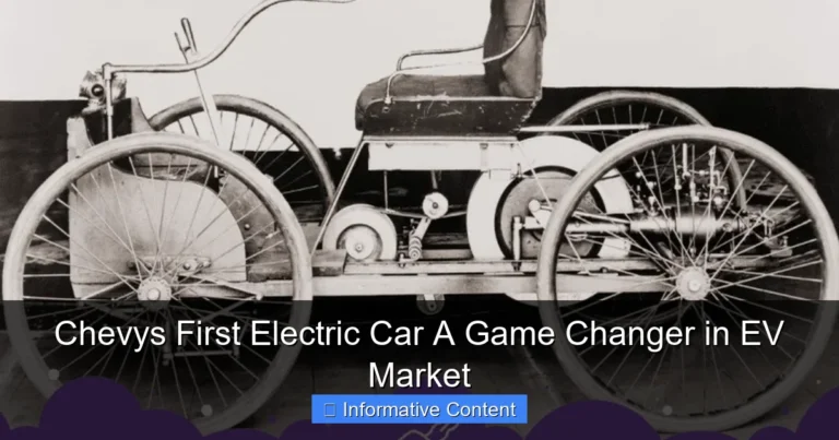 Chevys First Electric Car A Game Changer in EV Market