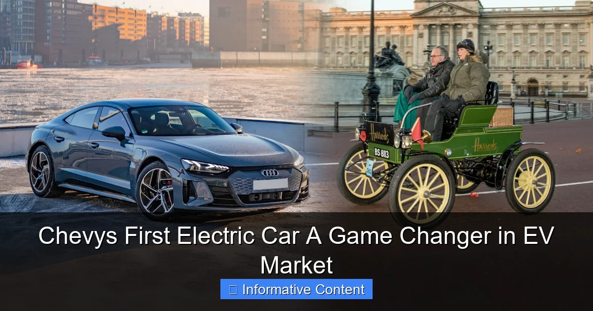 Chevys First Electric Car A Game Changer in EV Market