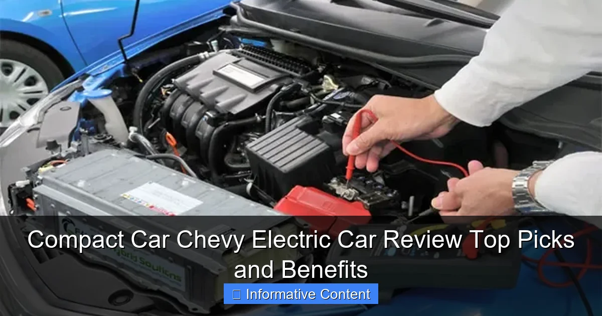 Compact Car Chevy Electric Car Review Top Picks and Benefits