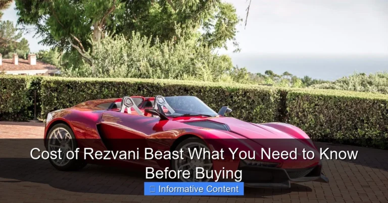 Cost of Rezvani Beast What You Need to Know Before Buying