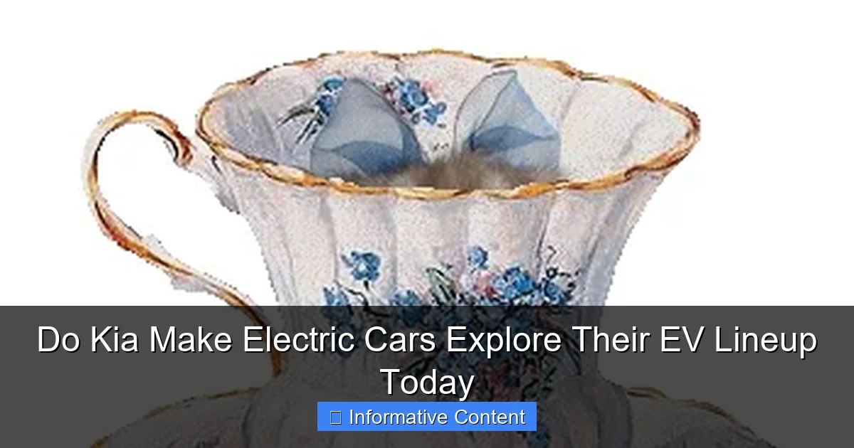 Do Kia Make Electric Cars Explore Their EV Lineup Today