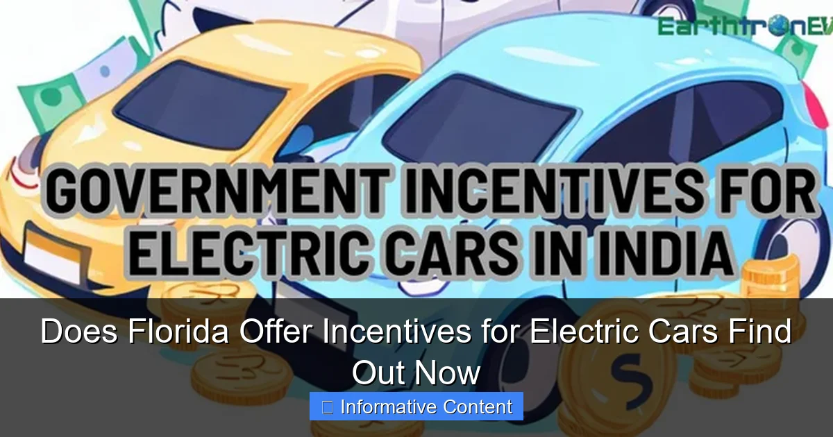 Does Florida Offer Incentives for Electric Cars Find Out Now