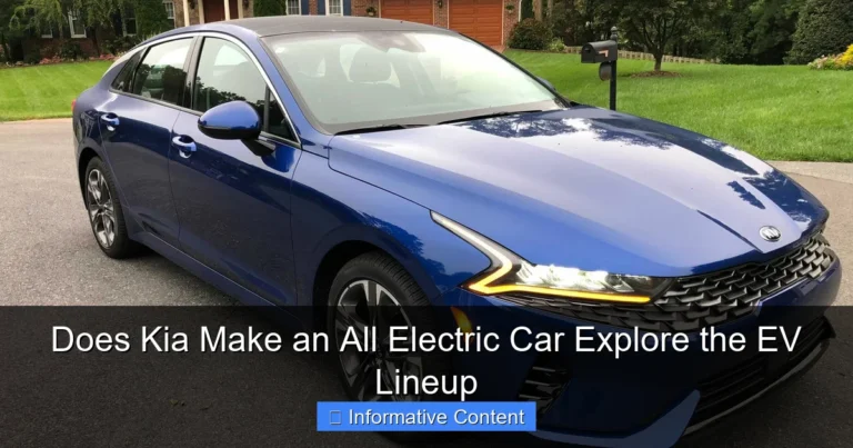 Does Kia Make an All Electric Car Explore the EV Lineup