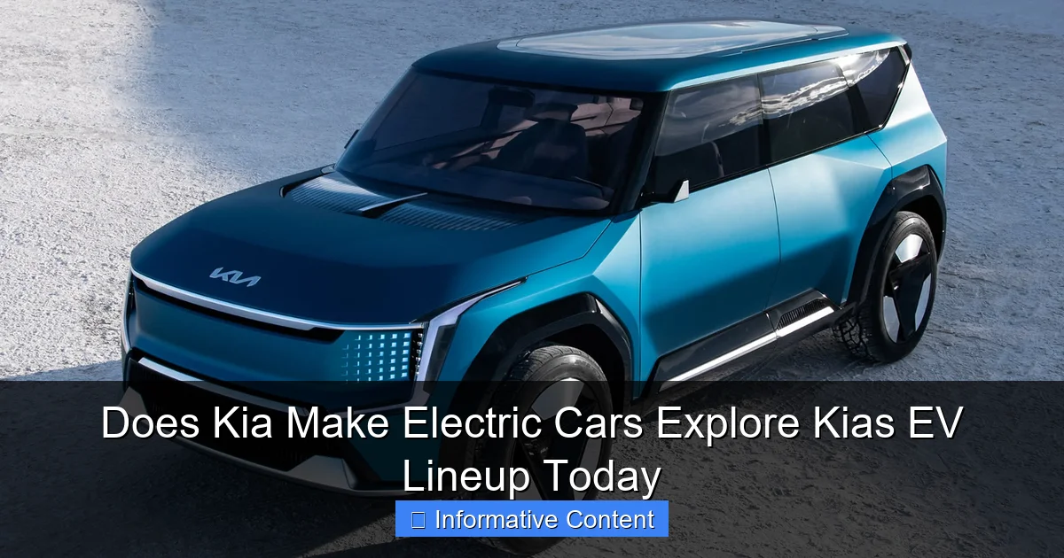 Does Kia Make Electric Cars Explore Kias EV Lineup Today