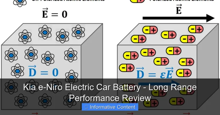 Kia e-Niro Electric Car Battery - Long Range Performance Review