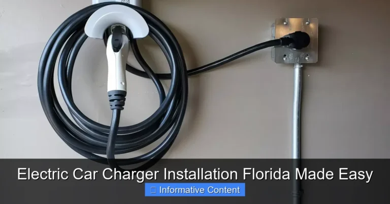 Electric Car Charger Installation Florida Made Easy