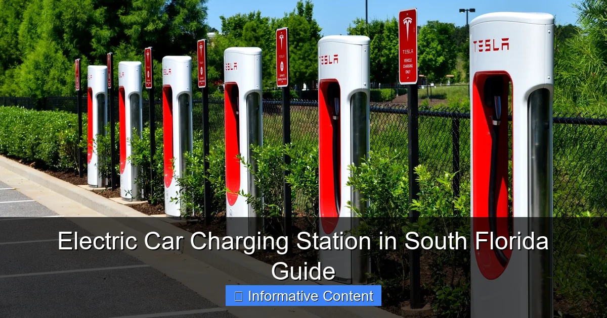 Electric Car Charging Station in South Florida Guide