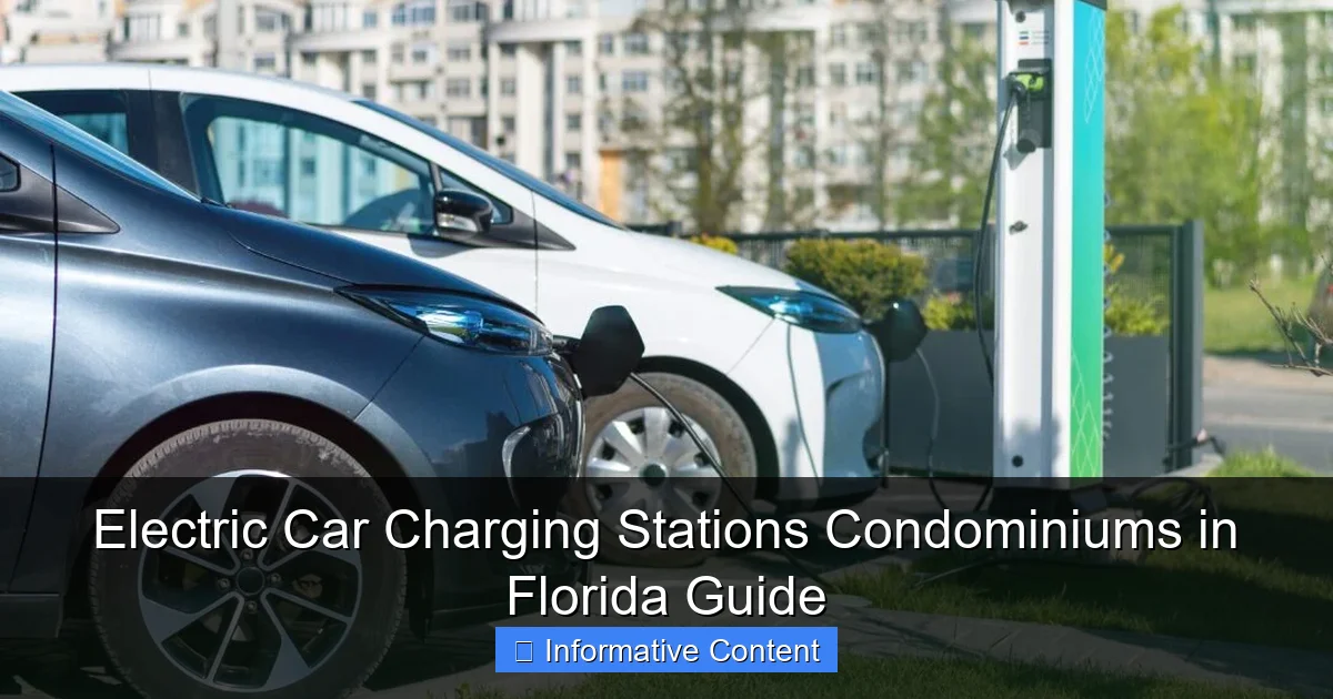 Electric Car Charging Stations Condominiums in Florida Guide