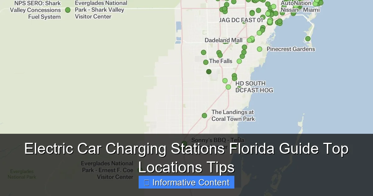 Electric Car Charging Stations Florida Guide Top Locations Tips