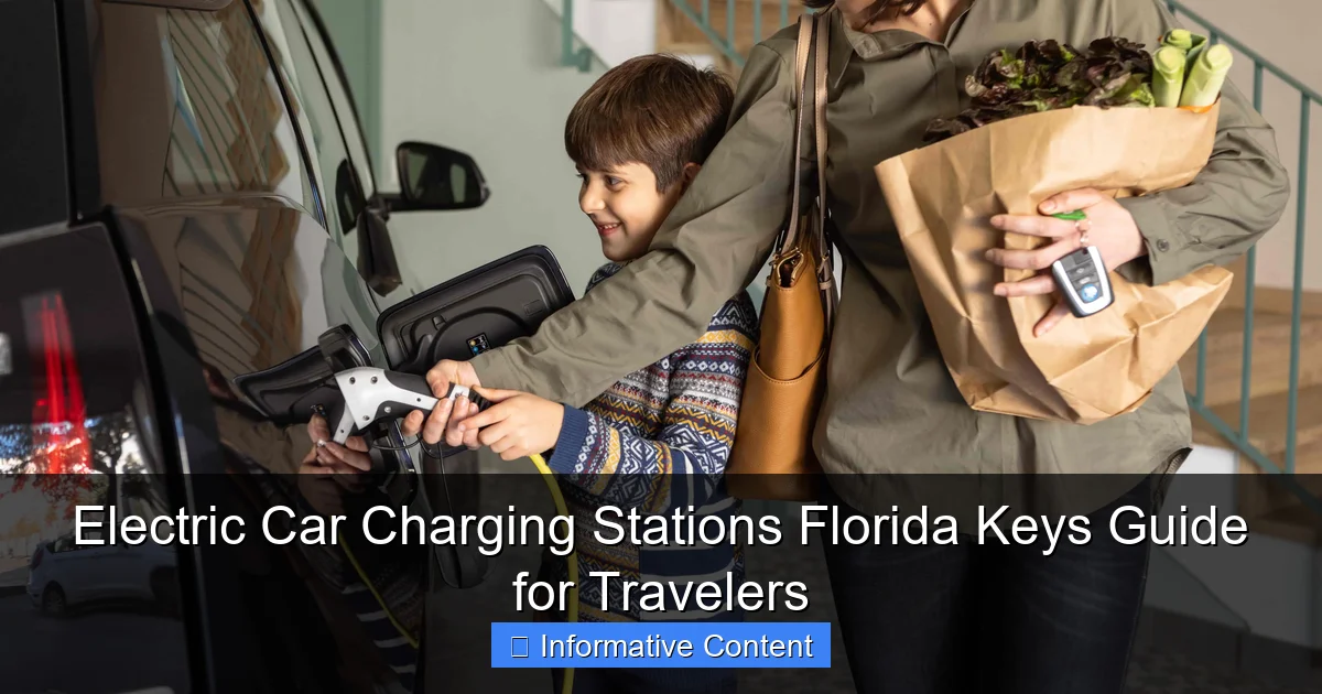 Electric Car Charging Stations Florida Keys Guide for Travelers