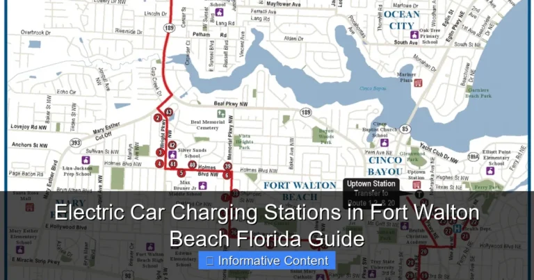 Electric Car Charging Stations in Fort Walton Beach Florida Guide