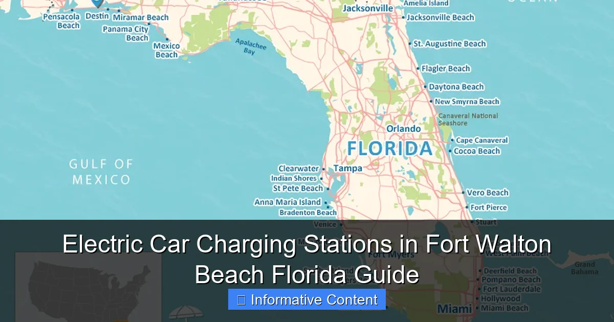 Electric Car Charging Stations in Fort Walton Beach Florida Guide