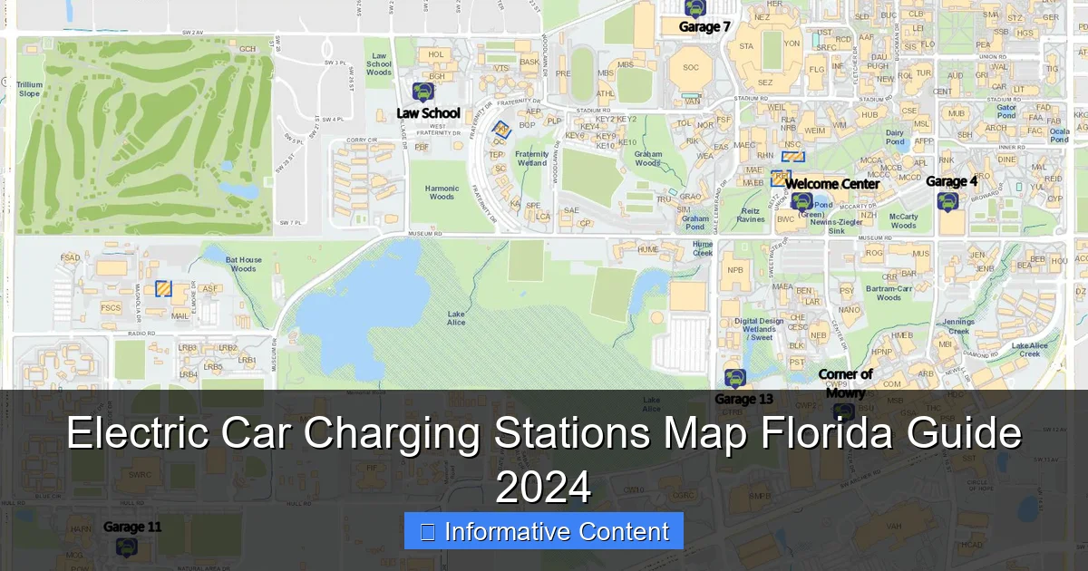 Electric Car Charging Stations Map Florida Guide 2024