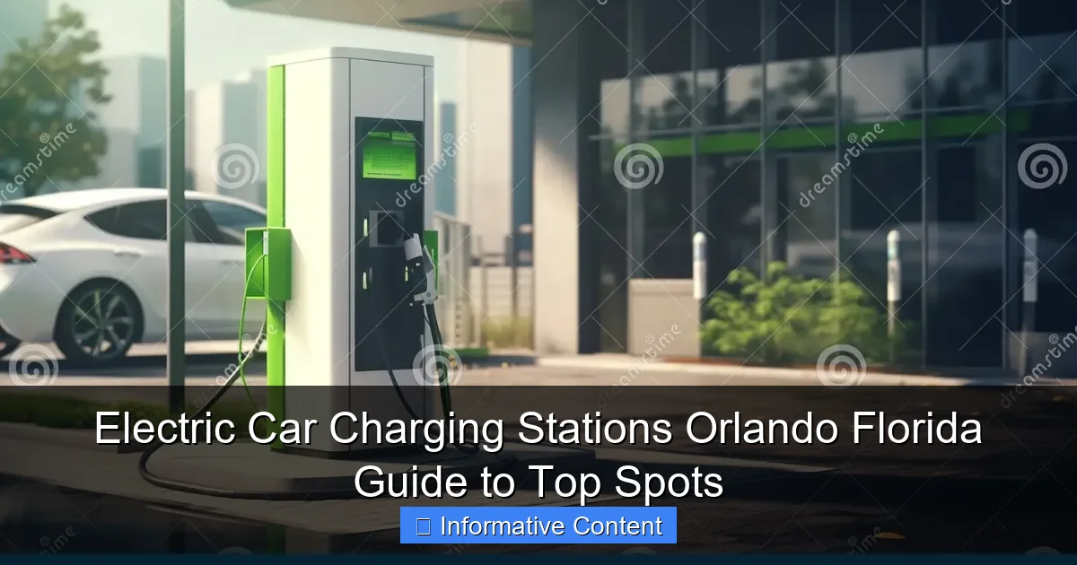 Electric Car Charging Stations Orlando Florida Guide to Top Spots
